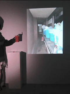 Audio-Visual Installation “声の華” 2024